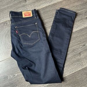 Levi’s 710 Super Skinny dark denim